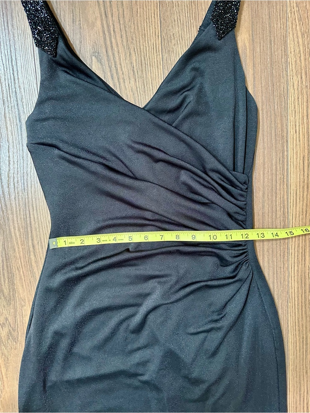 Ralph Lauren Beaded Black Tie Gown - Picture 7 of 9
